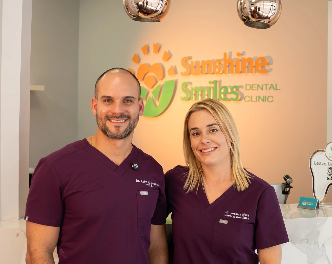 A warm welcome for new patients at Sunshine Smiles Dental Clinic in Miami